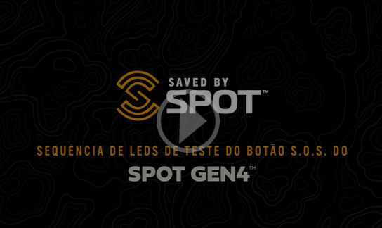 SEQUÊNCIA DE LEDS DE TESTE DO BOTÃO SOS DO SPOT GEN4